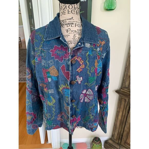 Alexis and Avery Embroidered Jacket - Picture 6 of 6